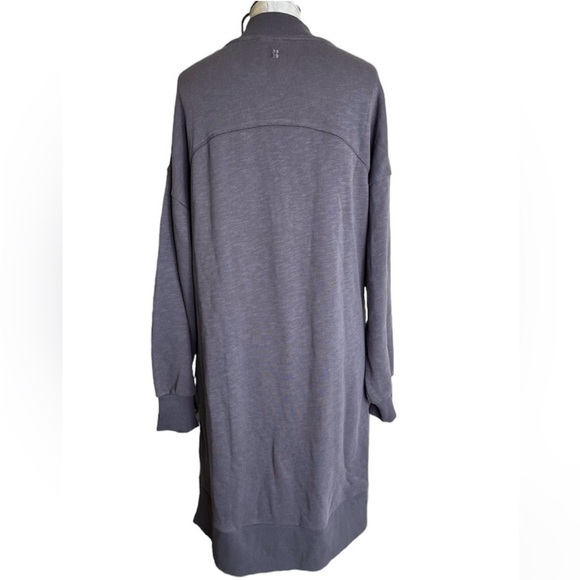 NWT Sweaty Betty One and Done Sweat Dress Size M Gray Oversized Mock Neck - Picture 4 of 5